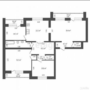 Продается Многокомнатная квартира, 167 м²