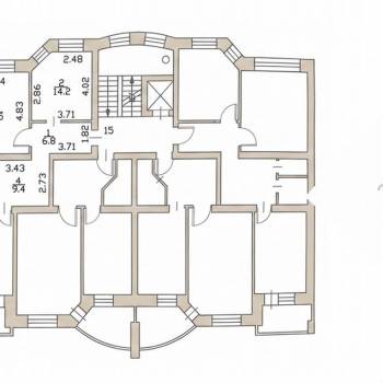 Продается 2-х комнатная квартира, 72,1 м²