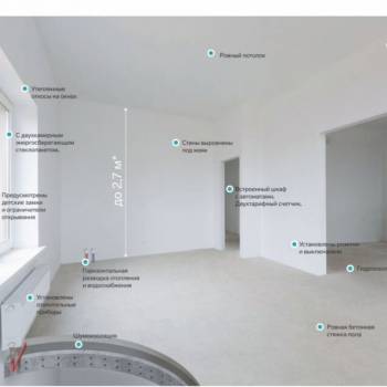 Продается 2-х комнатная квартира, 73,2 м²