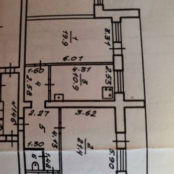 Продается 2-х комнатная квартира, 75,5 м²