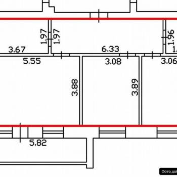 Продается 2-х комнатная квартира, 71 м²