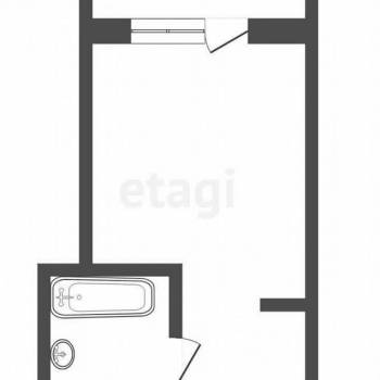 Продается 1-комнатная квартира, 12,7 м²