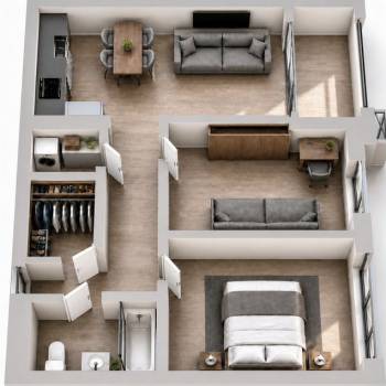 Продается 2-х комнатная квартира, 58 м²