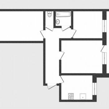 Продается 3-х комнатная квартира, 59 м²