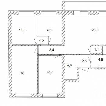 Продается Многокомнатная квартира, 97 м²