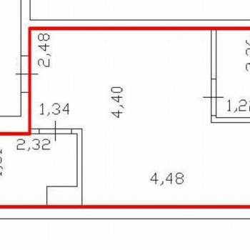 Продается 1-комнатная квартира, 29 м²