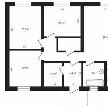 Продается Дом, 82,5 м²