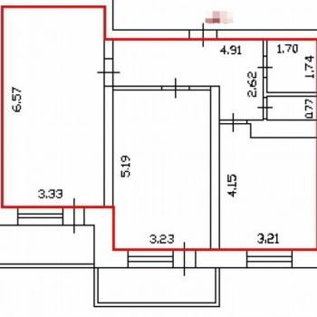 Продается 2-х комнатная квартира, 64,5 м²