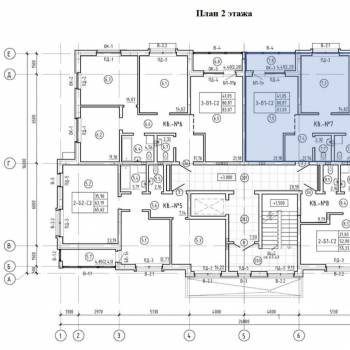 Продается 3-х комнатная квартира, 83,08 м²