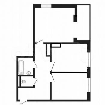 Продается 2-х комнатная квартира, 52 м²