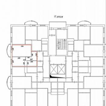 Продается 1-комнатная квартира, 34,8 м²