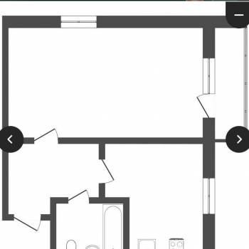 Сдается 1-комнатная квартира, 40 м²
