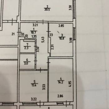 Продается 3-х комнатная квартира, 73 м²