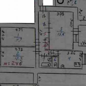 Продается 3-х комнатная квартира, 58 м²