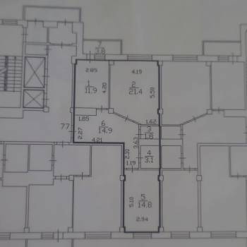 Продается 2-х комнатная квартира, 67,9 м²