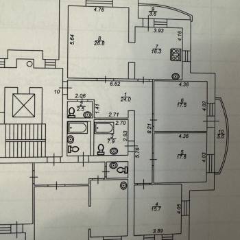 Продается Многокомнатная квартира, 128,3 м²