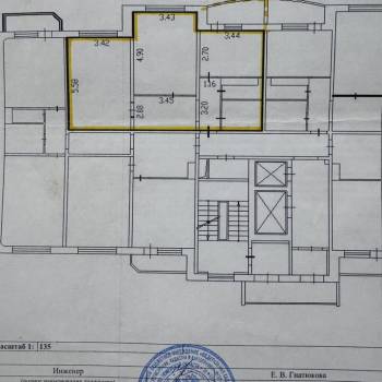 Сдается 2-х комнатная квартира, 62 м²