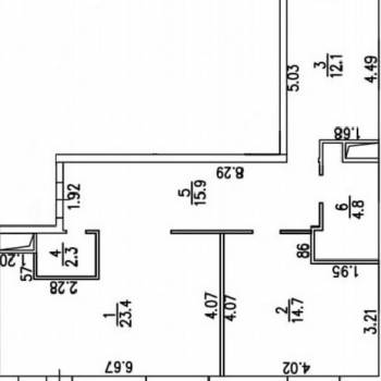 Продается 2-х комнатная квартира, 72,3 м²