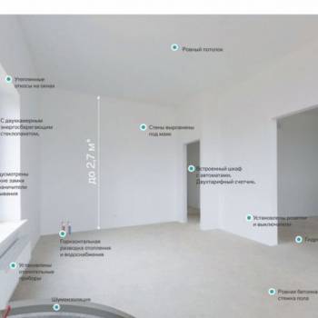 Продается 2-х комнатная квартира, 73,2 м²