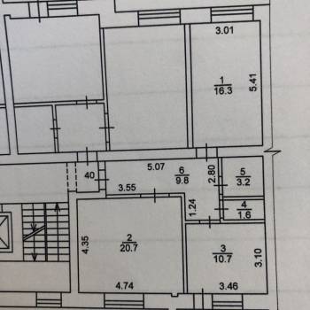 Продается 2-х комнатная квартира, 62,3 м²