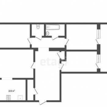 Продается Многокомнатная квартира, 76 м²