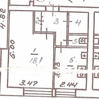 Продается 1-комнатная квартира, 34,6 м²
