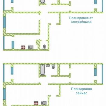 Продается Многокомнатная квартира, 78 м²