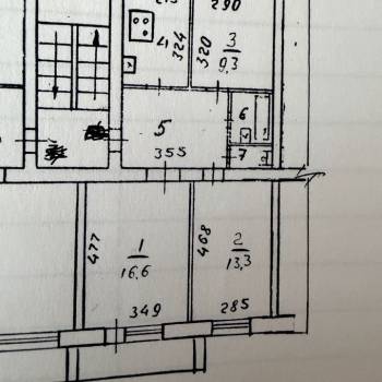 Продается 3-х комнатная квартира, 61 м²
