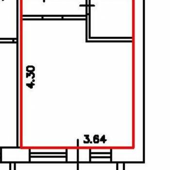 Продается 1-комнатная квартира, 18,2 м²