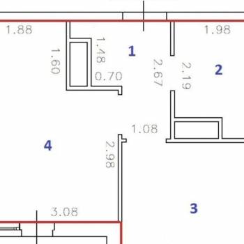 Сдается 1-комнатная квартира, 30,9 м²