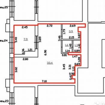 Сдается Нежилое помещение, 48,1 м²