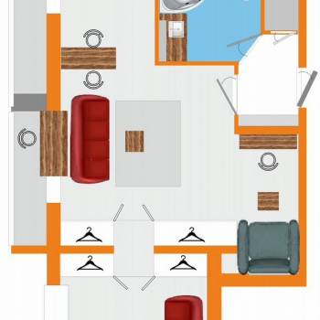 Продается 2-х комнатная квартира, 54 м²
