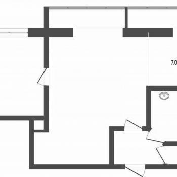 Продается 2-х комнатная квартира, 54 м²