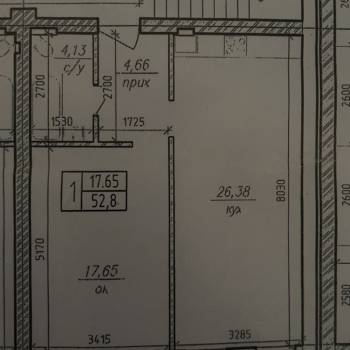 Продается 2-х комнатная квартира, 53 м²