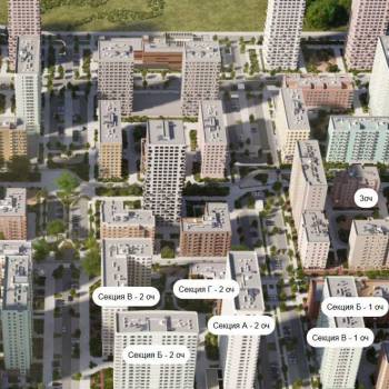 Продается 2-х комнатная квартира, 56,5 м²