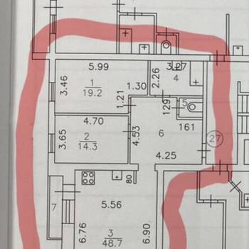 Продается 2-х комнатная квартира, 108 м²