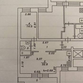 Продается 2-х комнатная квартира, 61,8 м²