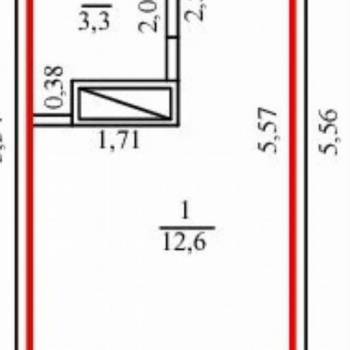Продается 1-комнатная квартира, 16 м²