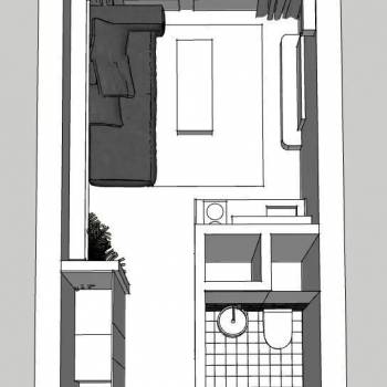 Продается 1-комнатная квартира, 18,8 м²