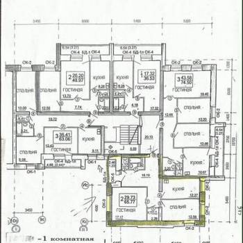 Продается 2-х комнатная квартира, 65,5 м²