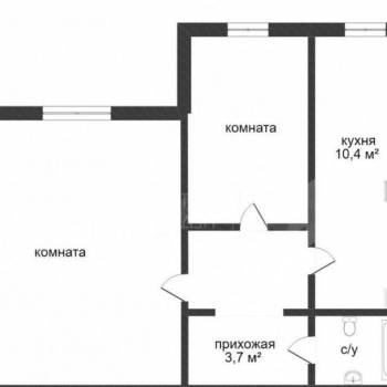 Продается 2-х комнатная квартира, 58,4 м²