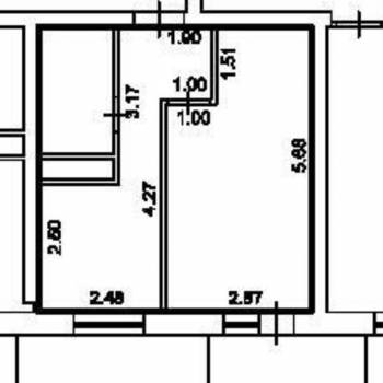 Продается 1-комнатная квартира, 29,9 м²