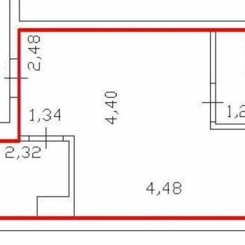 Продается 1-комнатная квартира, 29 м²