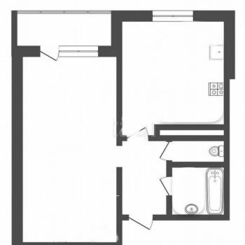 Сдается 1-комнатная квартира, 42 м²