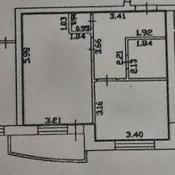 Продается 1-комнатная квартира, 41,8 м²
