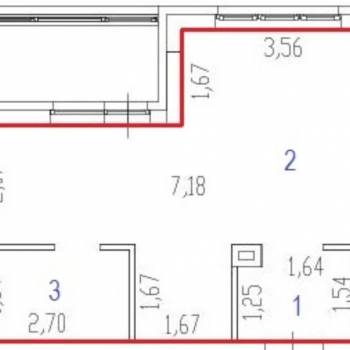 Продается 1-комнатная квартира, 33,9 м²