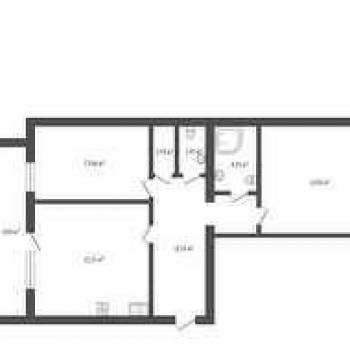 Продается 2-х комнатная квартира, 76,8 м²