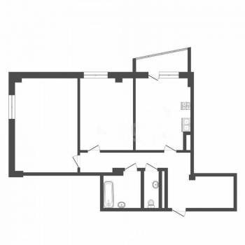 Продается 2-х комнатная квартира, 72,4 м²