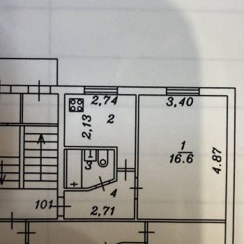 Продается 1-комнатная квартира, 30 м²