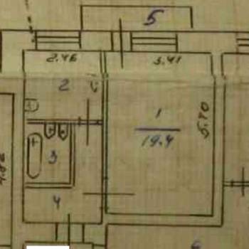 Продается 1-комнатная квартира, 36 м²